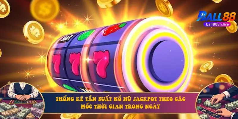 Thống kê tần suất nổ hũ Jackpot theo các mốc thời gian trong ngày