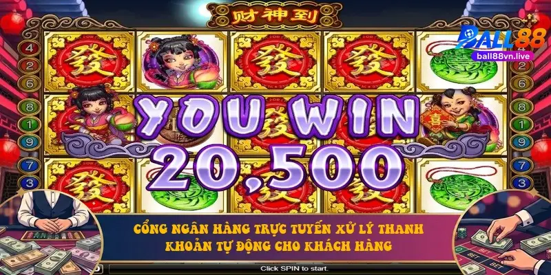 Cổng ngân hàng trực tuyến xử lý thanh khoản tự động cho khách hàng