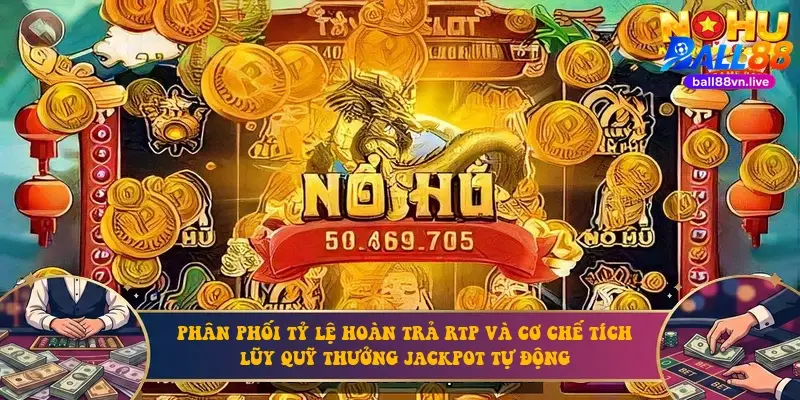 Phân phối tỷ lệ hoàn trả RTP và cơ chế tích lũy quỹ thưởng Jackpot tự động